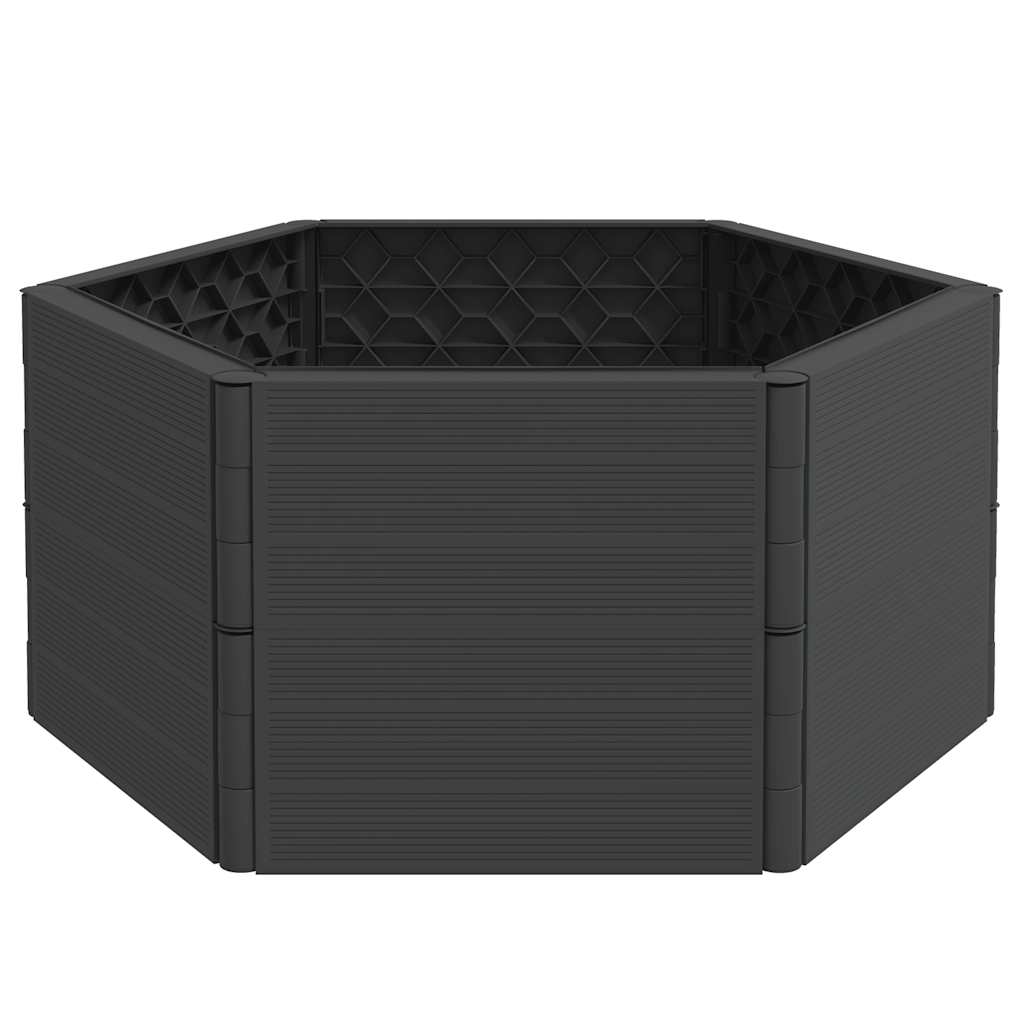 Plantenbak PP antracietkleurig is nu te koop bij PeponiXL, paradijselijk wonen!