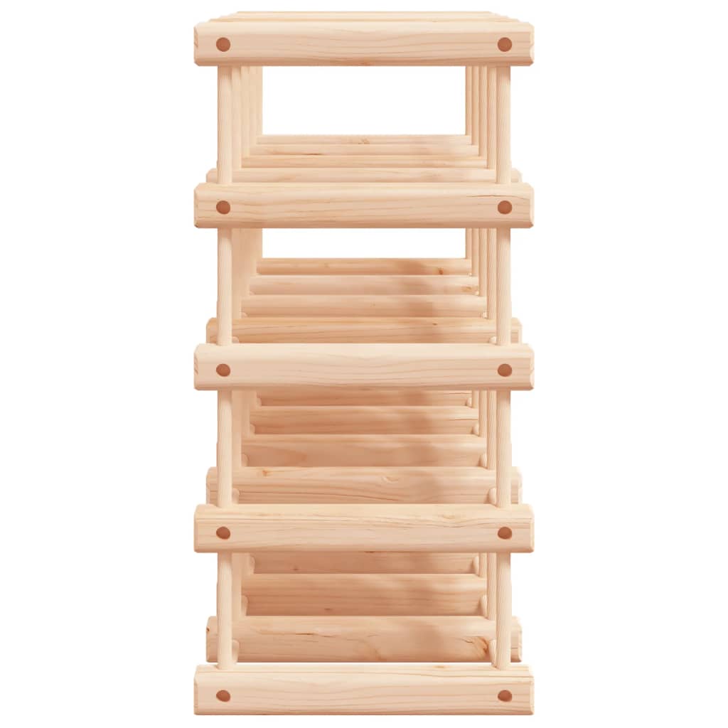 Wijnrek voor 20 flessen 46,5x23x46,5 cm massief grenenhout is nu te koop bij PeponiXL, paradijselijk wonen!
