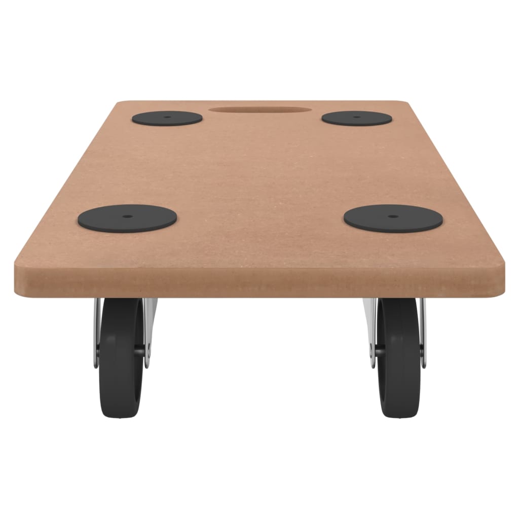 Meubelhondjes 2 st rechthoekig bewerkt hout is nu te koop bij PeponiXL, paradijselijk wonen!