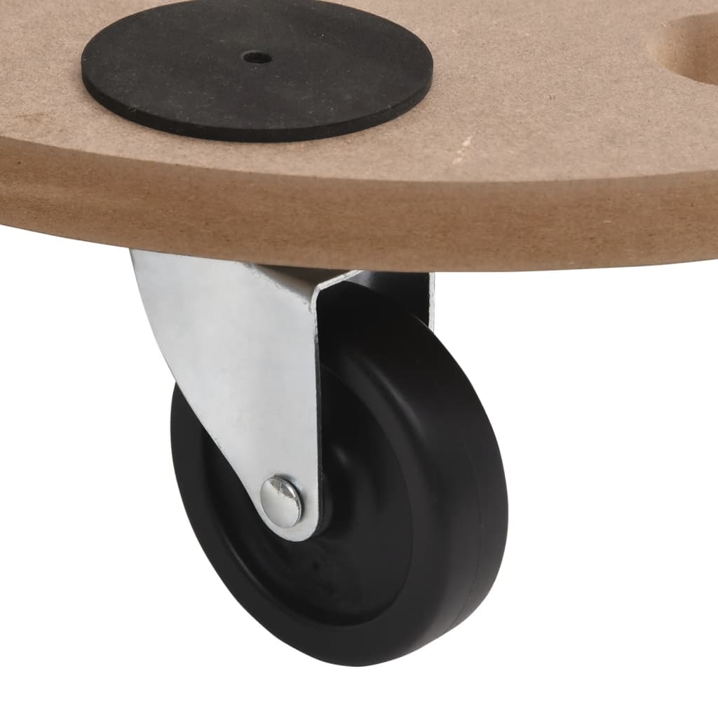 Meubelhondjes 6 st rechthoekig bewerkt hout is nu te koop bij PeponiXL, paradijselijk wonen!