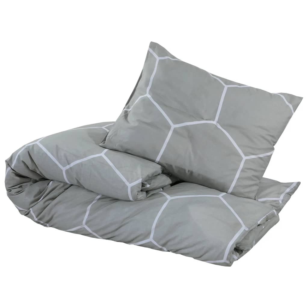 Dekbedovertrekset 200x200 cm katoen grijs is nu te koop bij PeponiXL, paradijselijk wonen!