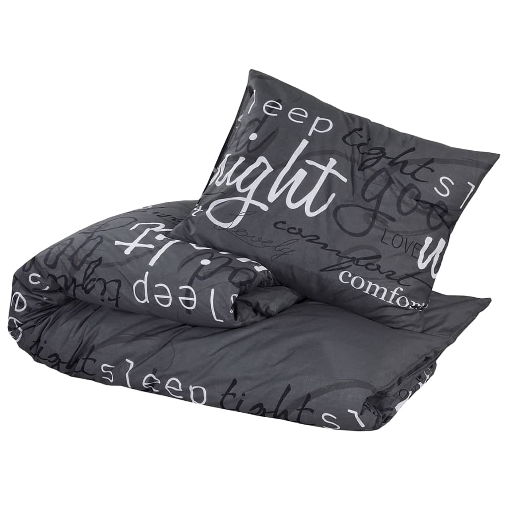 Dekbedovertrekset 240x220 cm katoen zwart is nu te koop bij PeponiXL, paradijselijk wonen!