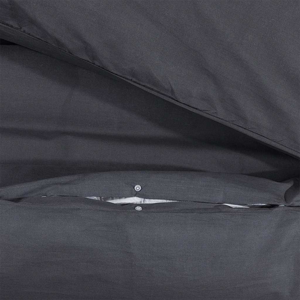Dekbedovertrekset 200x200 cm katoen zwart is nu te koop bij PeponiXL, paradijselijk wonen!
