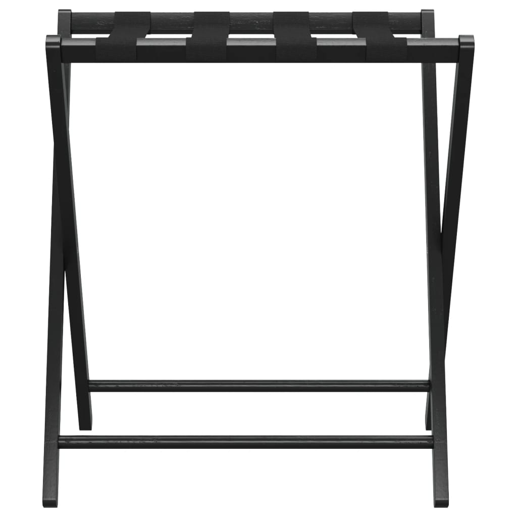 Bagagerek 68,5x38x58 cm bamboe zwart is nu te koop bij PeponiXL, paradijselijk wonen!