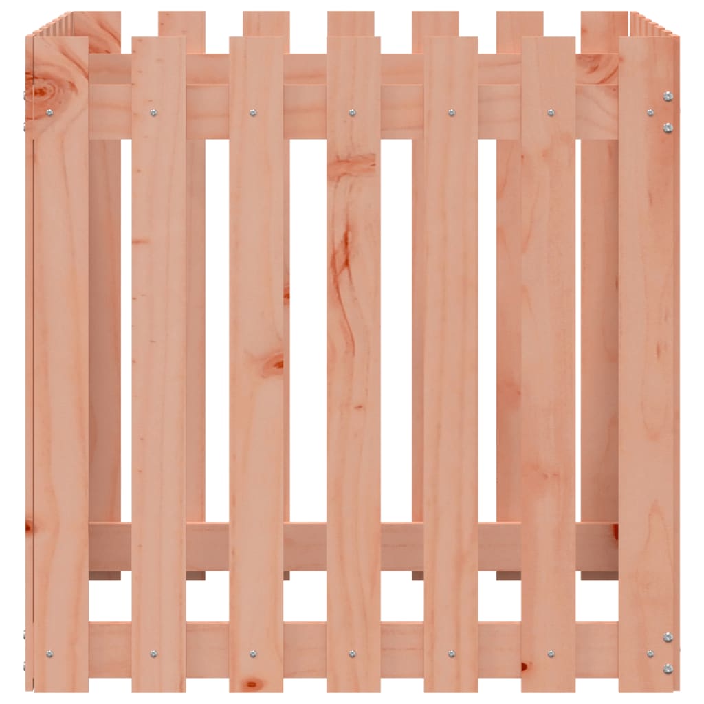 Plantenbak met hekontwerp 70x70x70 cm massief douglashout is nu te koop bij PeponiXL, paradijselijk wonen!