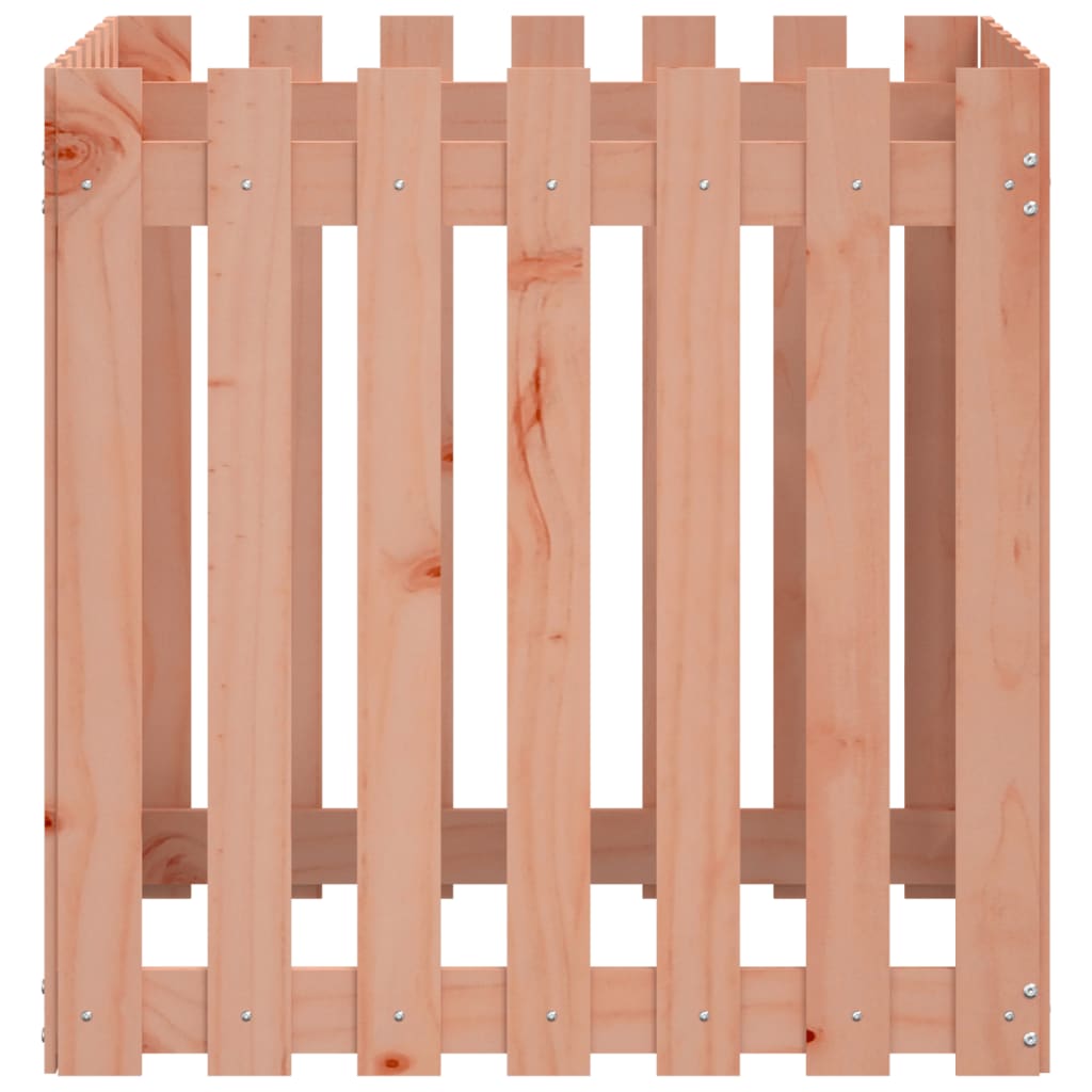 Plantenbak met hekontwerp 70x70x70 cm massief douglashout is nu te koop bij PeponiXL, paradijselijk wonen!
