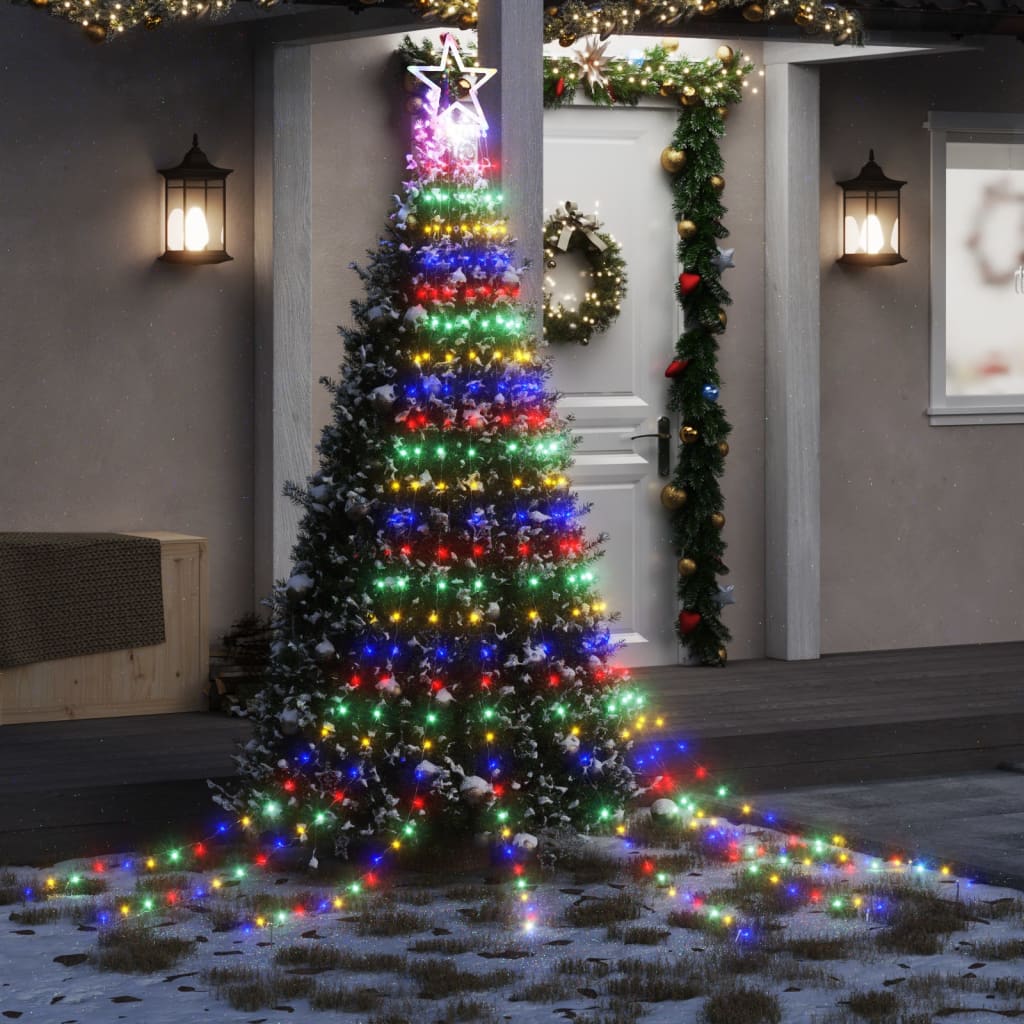 Kerstboomverlichting 320 kleurrijke LED's 375 cm is nu te koop bij PeponiXL, paradijselijk wonen!
