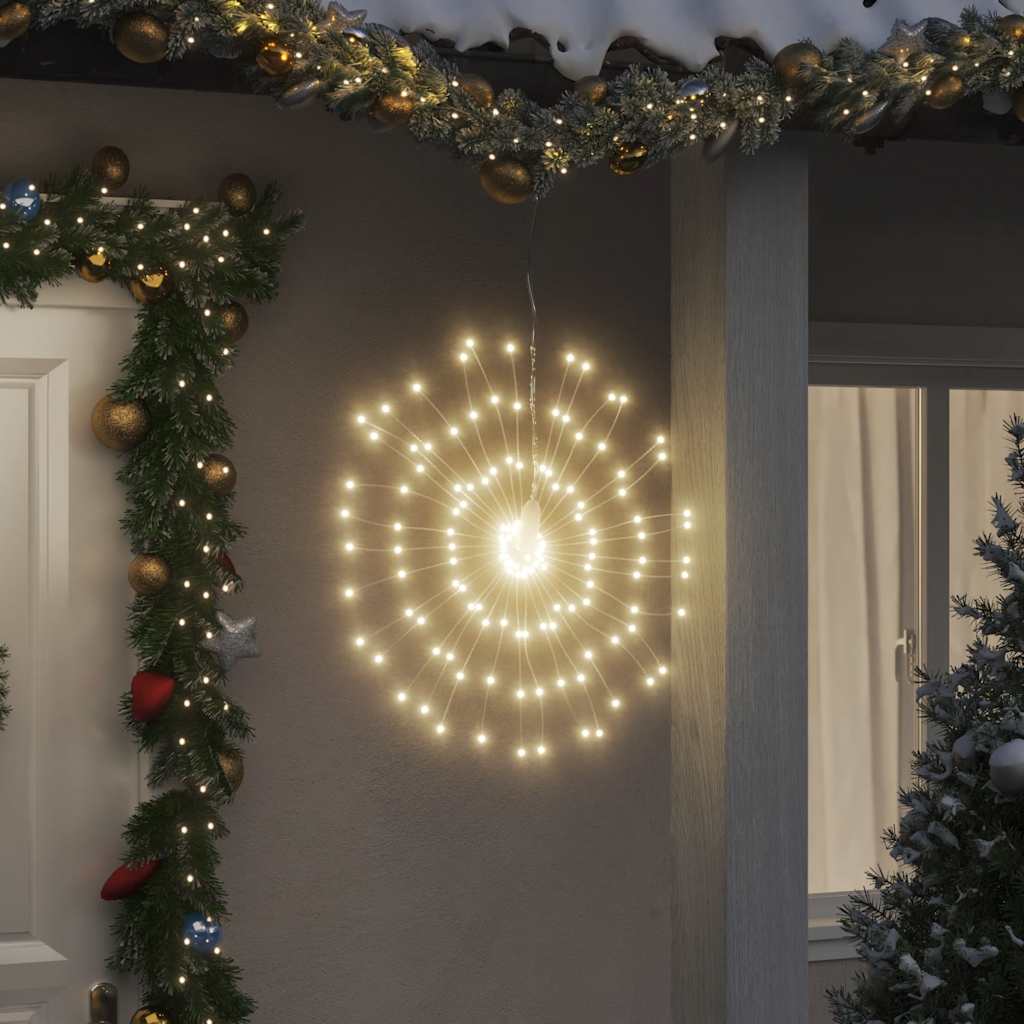Kerstverlichting vuurwerk 140 warmwitte LED's 17 cm is nu te koop bij PeponiXL, paradijselijk wonen!
