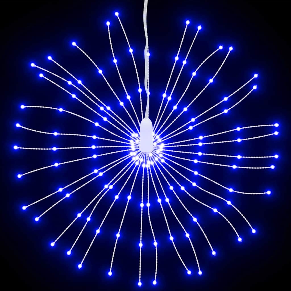 Kerstverlichting vuurwerk 140 blauwe LED's 17 cm is nu te koop bij PeponiXL, paradijselijk wonen!