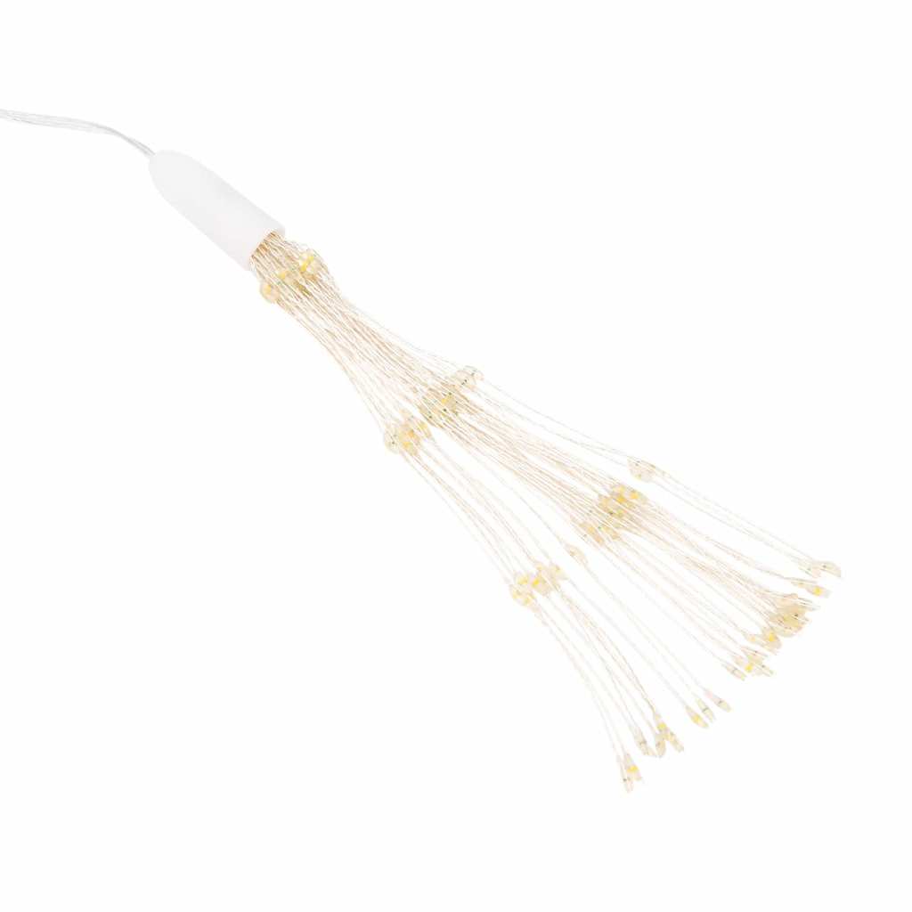 Kerstverlichting vuurwerk 4 st 140 meerkleurige LED's 17 cm is nu te koop bij PeponiXL, paradijselijk wonen!