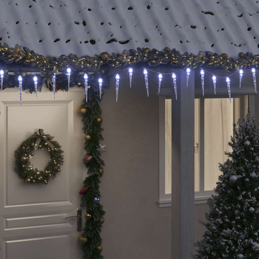 Kerst IJspegellamp 200 LED's Koud Wit 20 m Acryl PVC is nu te koop bij PeponiXL, paradijselijk wonen!