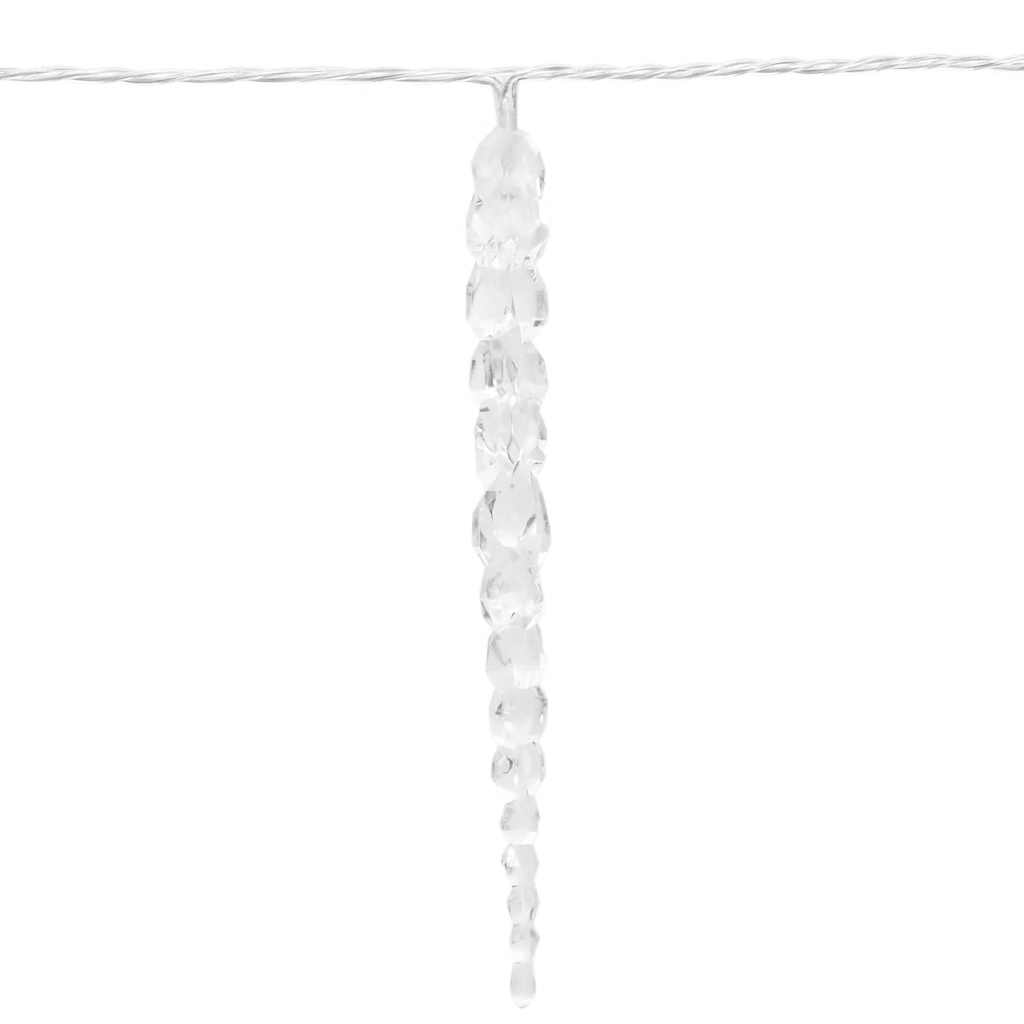 Kerstverlichting ijspegels 200 blauwe LED's 20 m acryl PVC is nu te koop bij PeponiXL, paradijselijk wonen!
