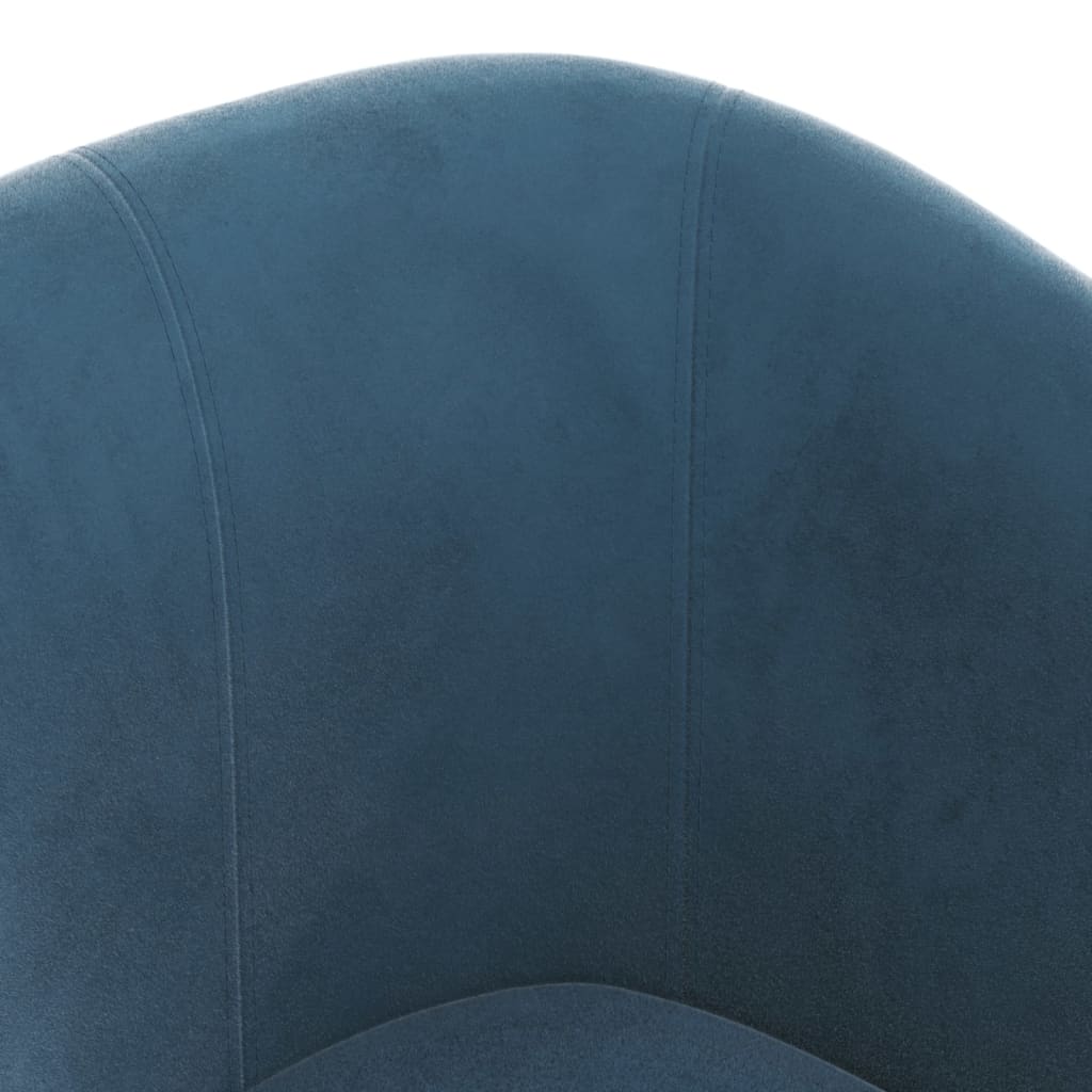 Kuipstoel fluweel donkerblauw is nu te koop bij PeponiXL, paradijselijk wonen!