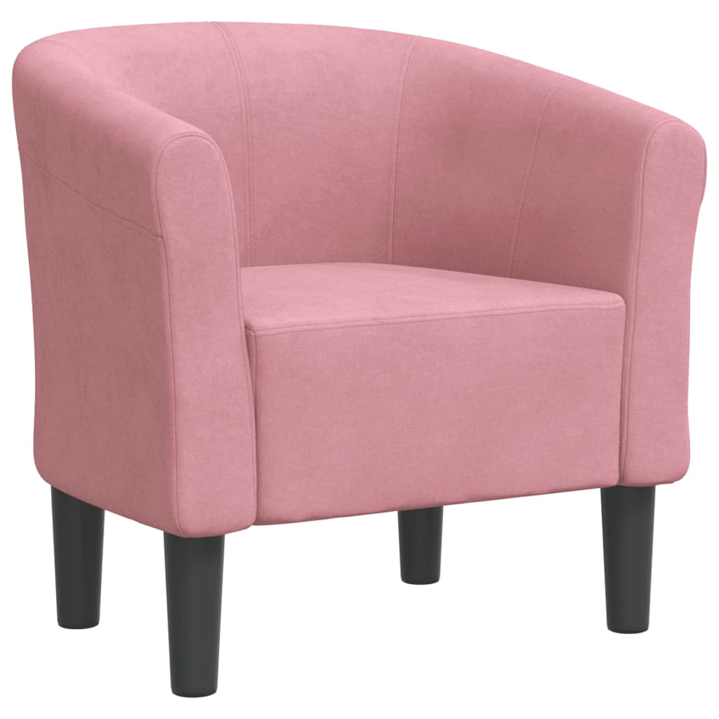 Kuipstoel fluweel roze is nu te koop bij PeponiXL, paradijselijk wonen!