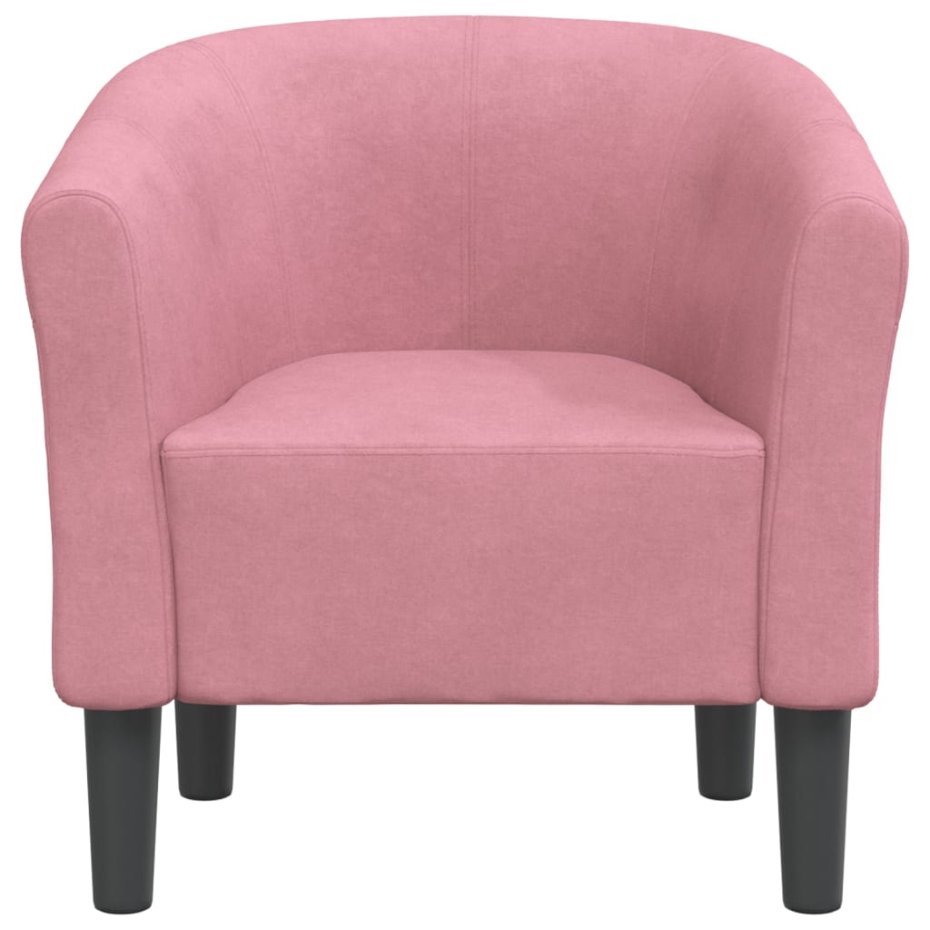 Kuipstoel fluweel roze is nu te koop bij PeponiXL, paradijselijk wonen!