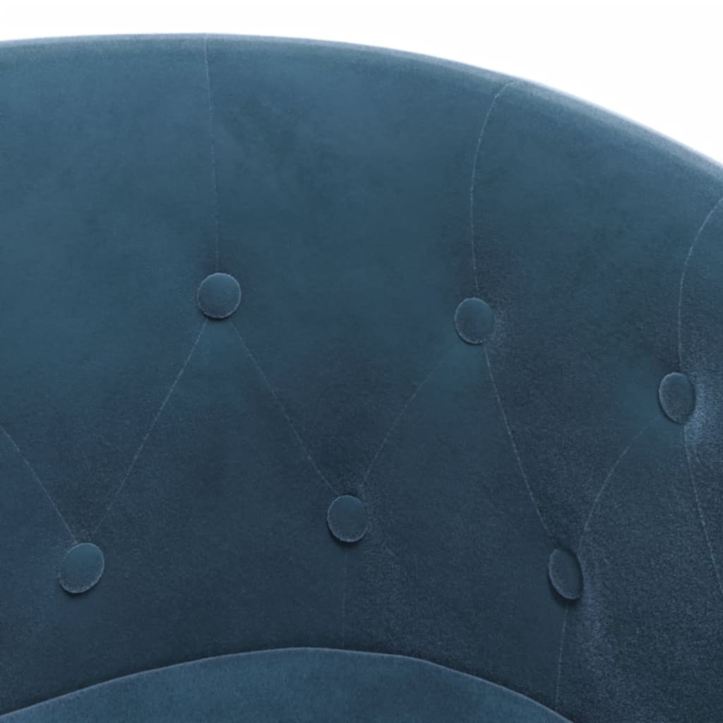 Kuipstoel fluweel donkerblauw is nu te koop bij PeponiXL, paradijselijk wonen!