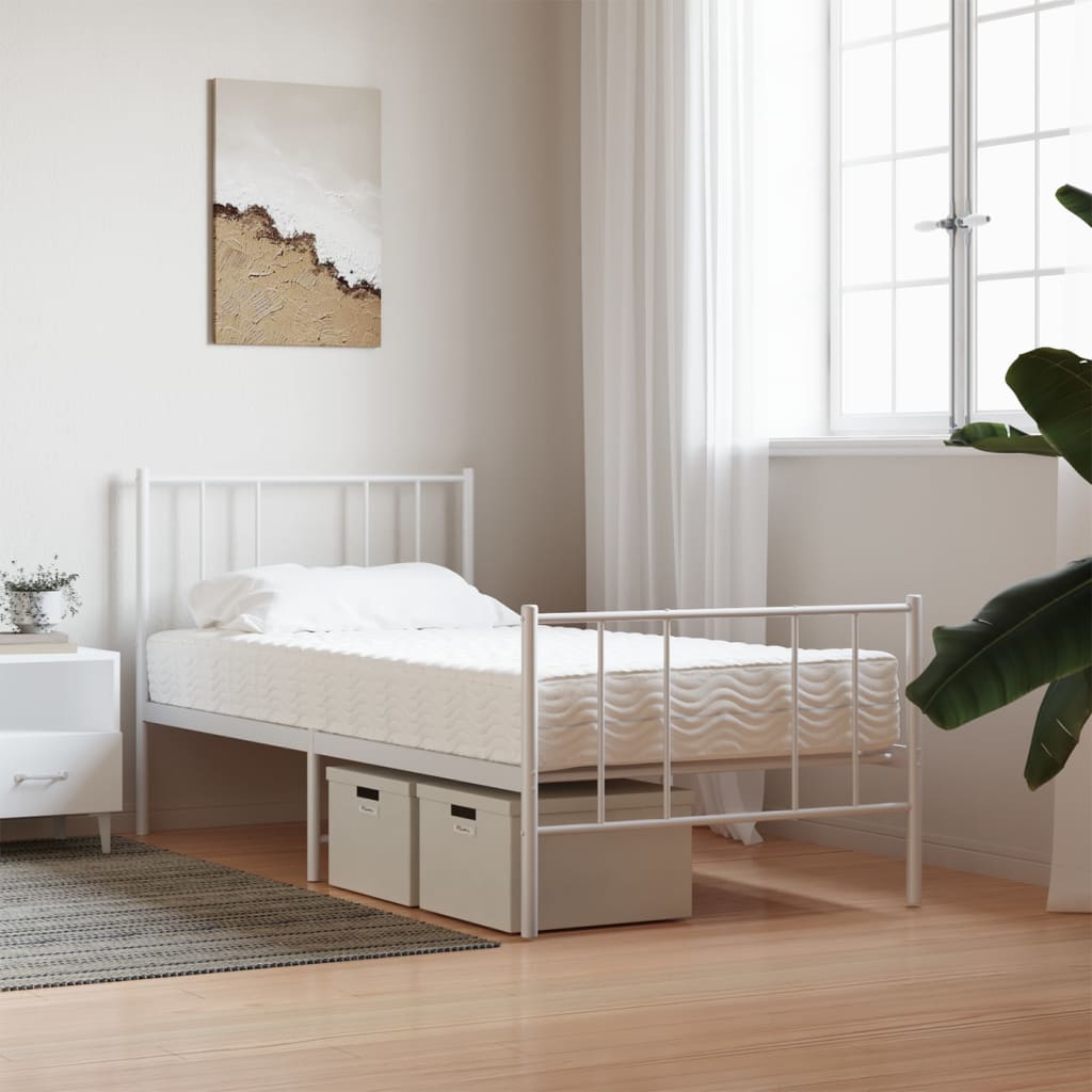 Schuimmatras hardheid H2 H3 100x200 cm wit is nu te koop bij PeponiXL, paradijselijk wonen!