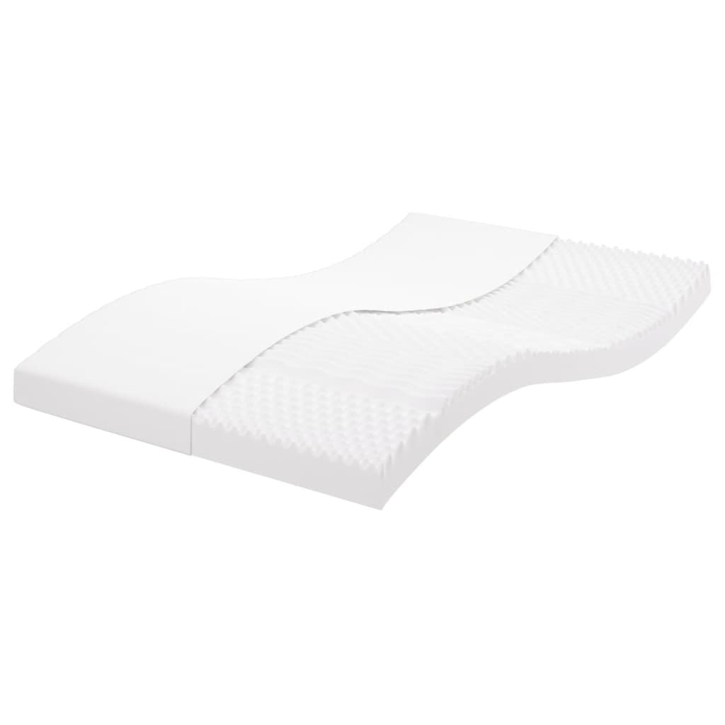 Schuimmatras 7 zones hardheid 20 ILD 140x200 cm wit is nu te koop bij PeponiXL, paradijselijk wonen!