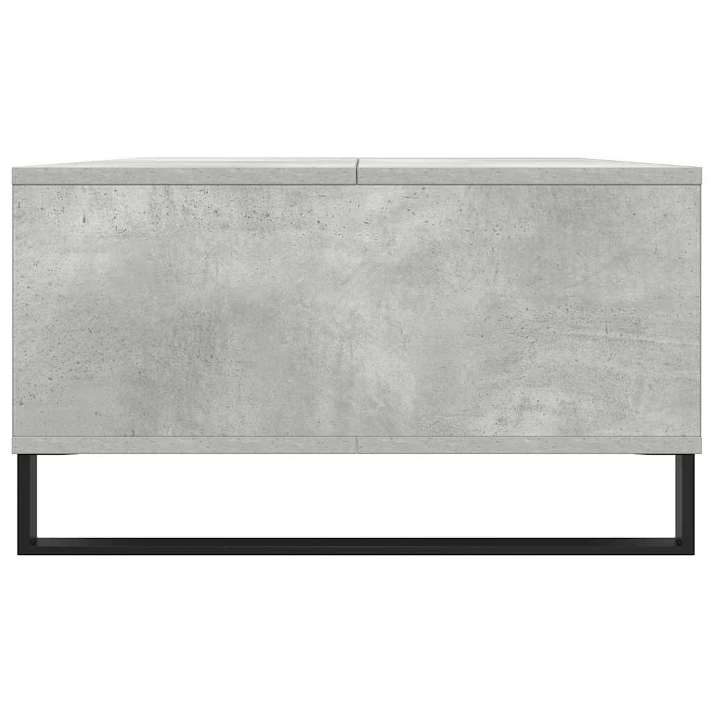 Salontafel 104x60x35 cm bewerkt hout betongrijs is nu te koop bij PeponiXL, paradijselijk wonen!