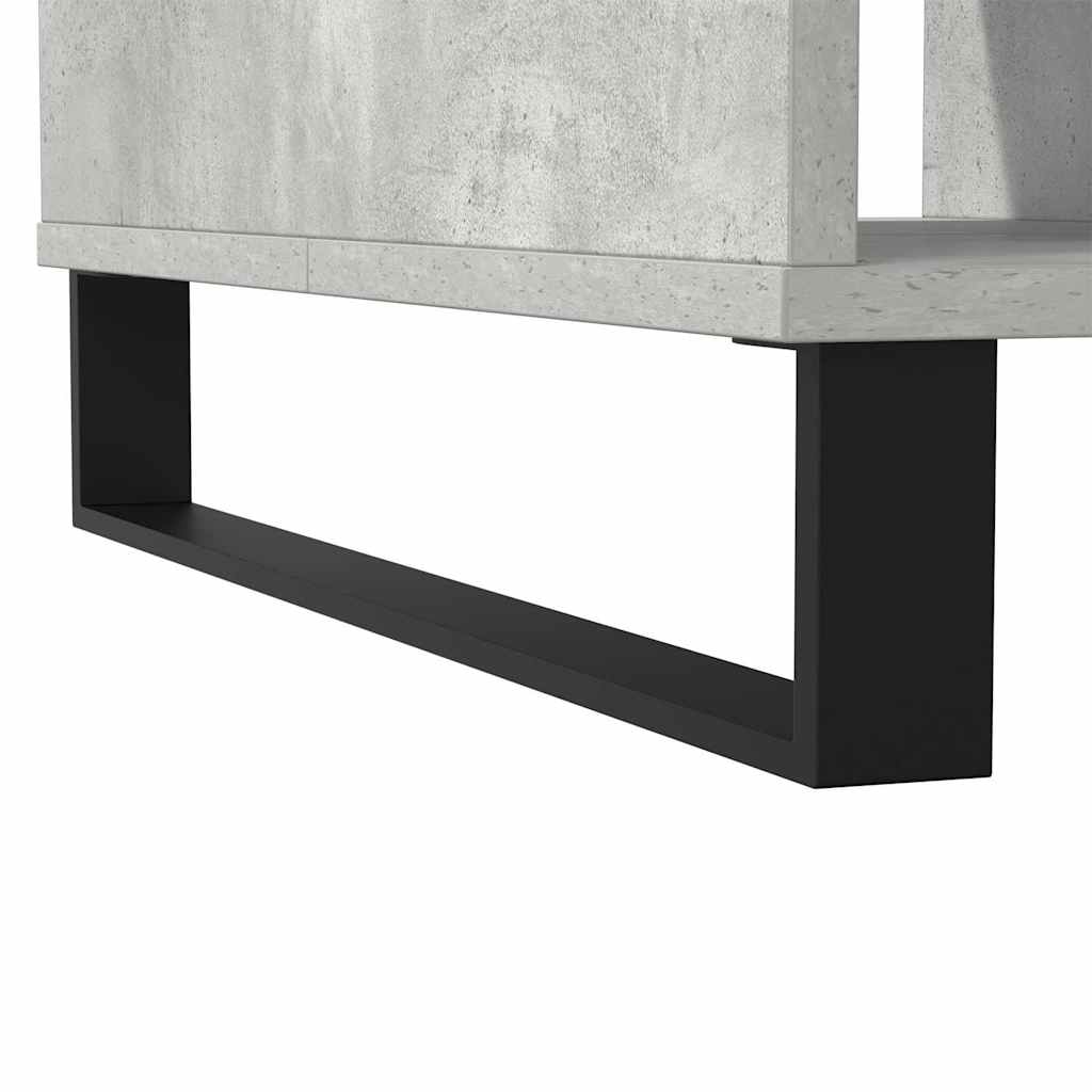 Salontafel 104x60x35 cm bewerkt hout betongrijs is nu te koop bij PeponiXL, paradijselijk wonen!
