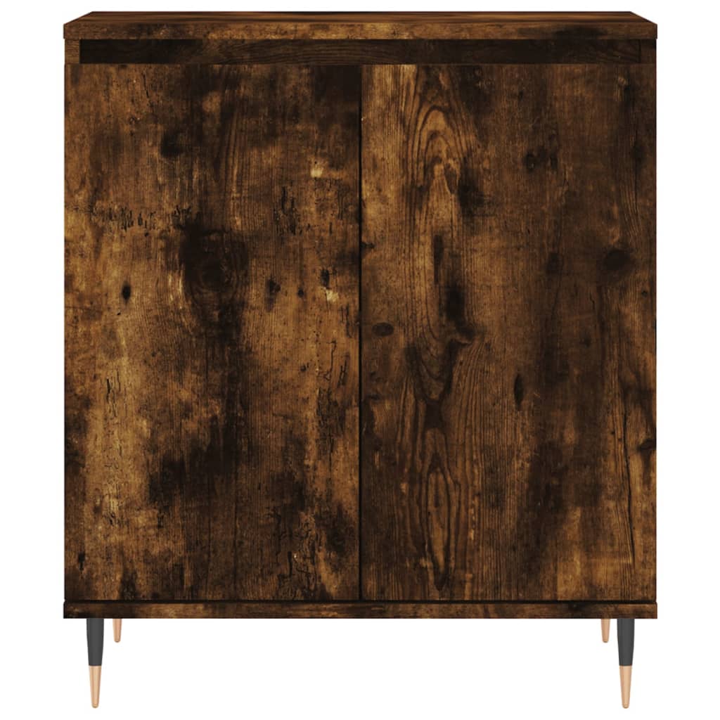 Dressoir 60x35x70 cm bewerkt hout gerookt eikenkleurig is nu te koop bij PeponiXL, paradijselijk wonen!