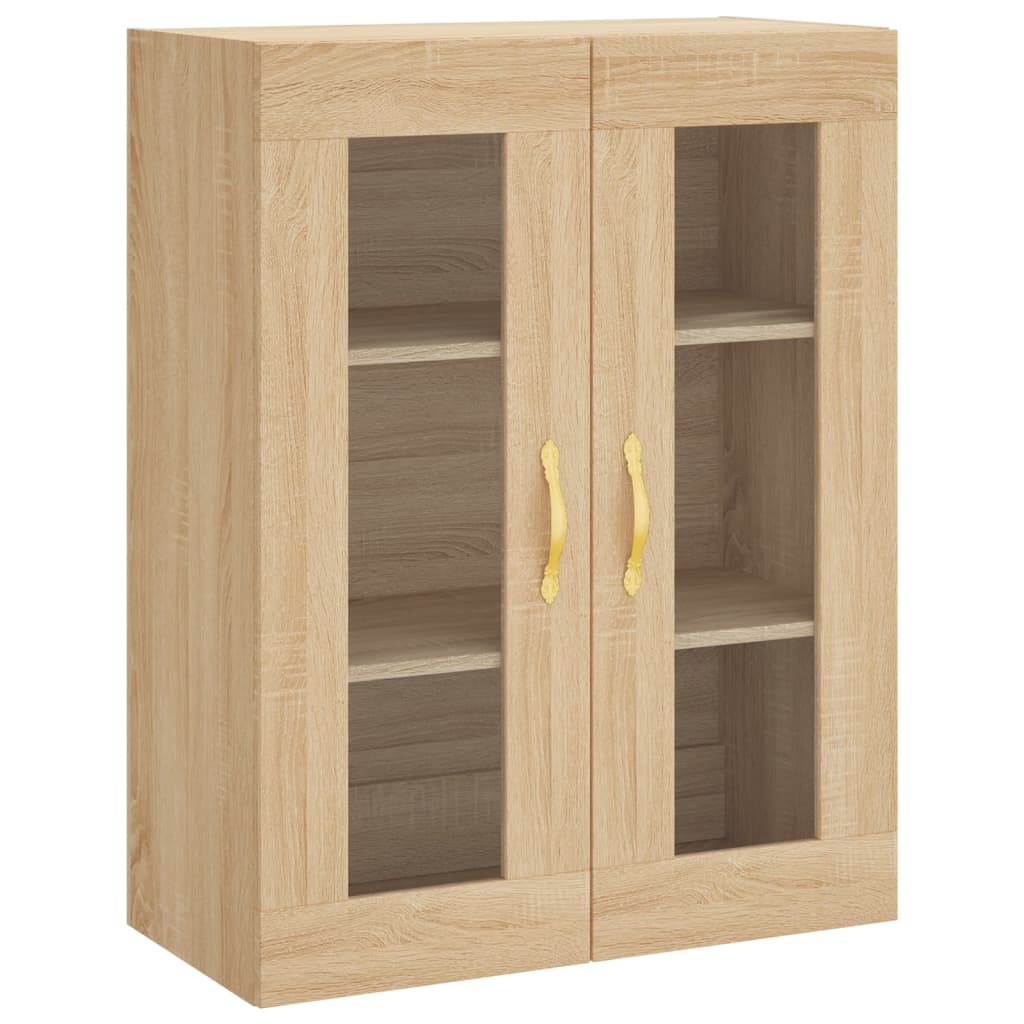 Bovenkast 69,5x34x90 cm sonoma eikenkleurig is nu te koop bij PeponiXL, paradijselijk wonen!