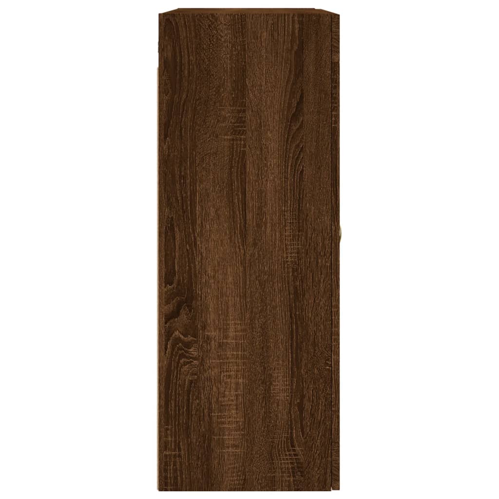 Bovenkast 69,5x34x90 cm bruin eikenkleur is nu te koop bij PeponiXL, paradijselijk wonen!