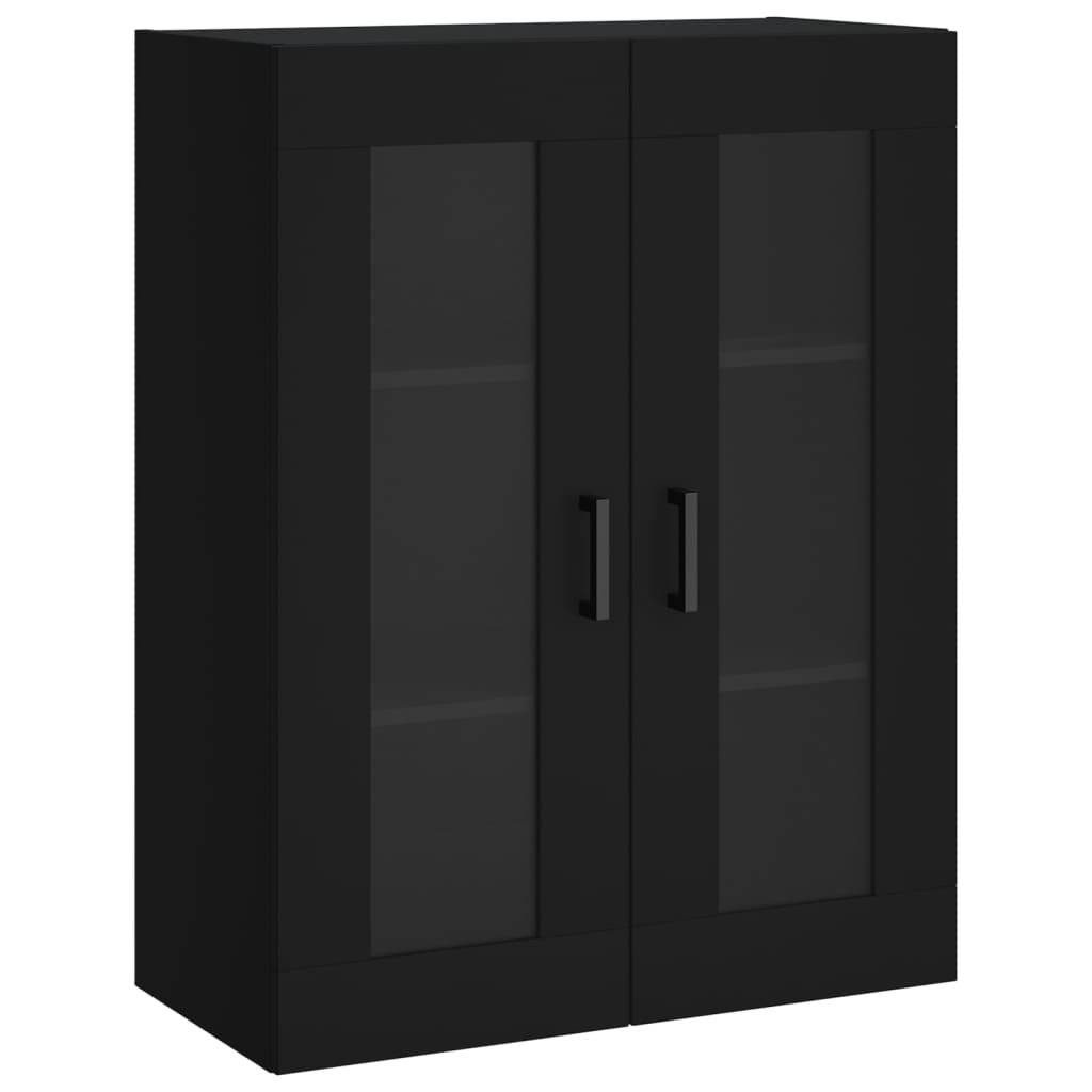 Bovenkast 69,5x34x90 cm zwart is nu te koop bij PeponiXL, paradijselijk wonen!