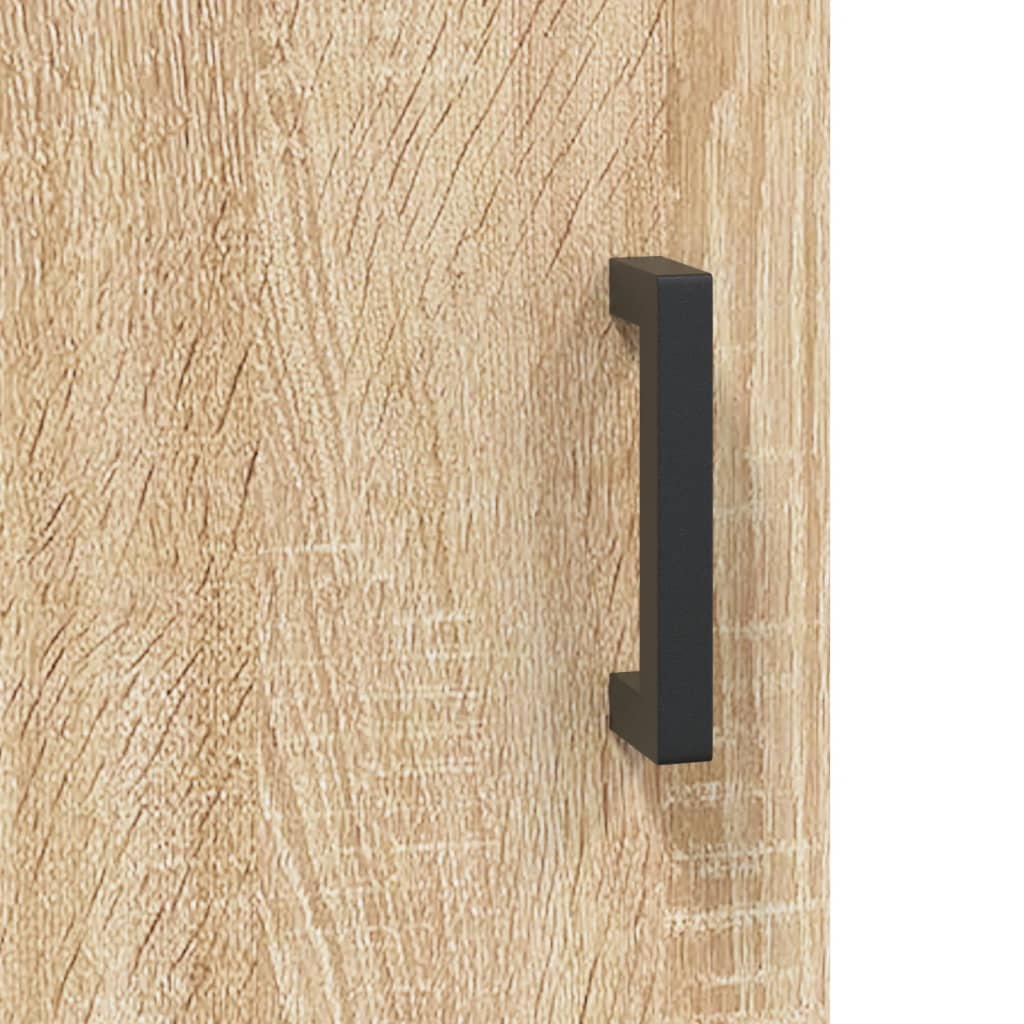 Bovenkast 69,5x34x90 cm sonoma eikenkleurig is nu te koop bij PeponiXL, paradijselijk wonen!