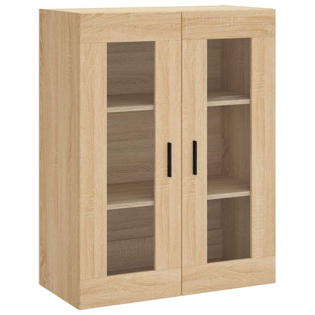 Bovenkast 69,5x34x90 cm sonoma eikenkleurig is nu te koop bij PeponiXL, paradijselijk wonen!