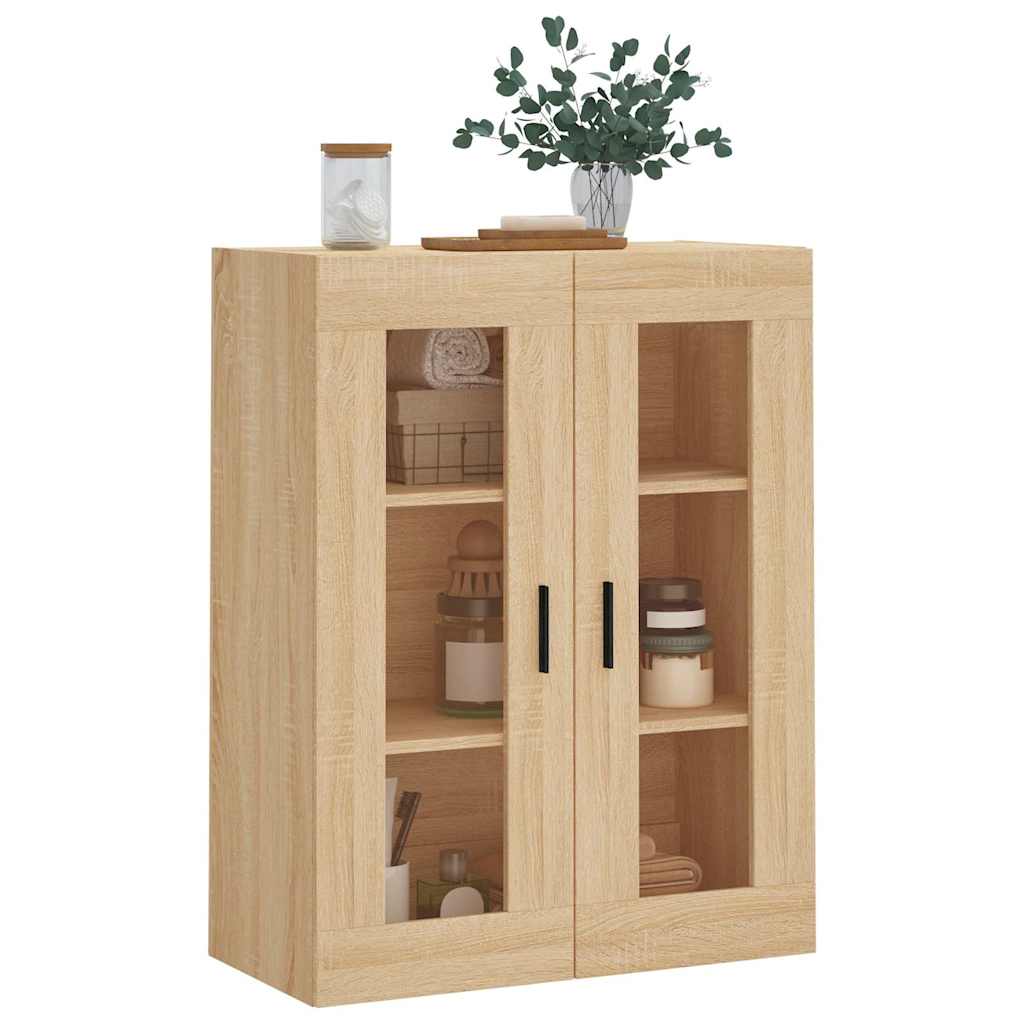 Bovenkast 69,5x34x90 cm sonoma eikenkleurig is nu te koop bij PeponiXL, paradijselijk wonen!