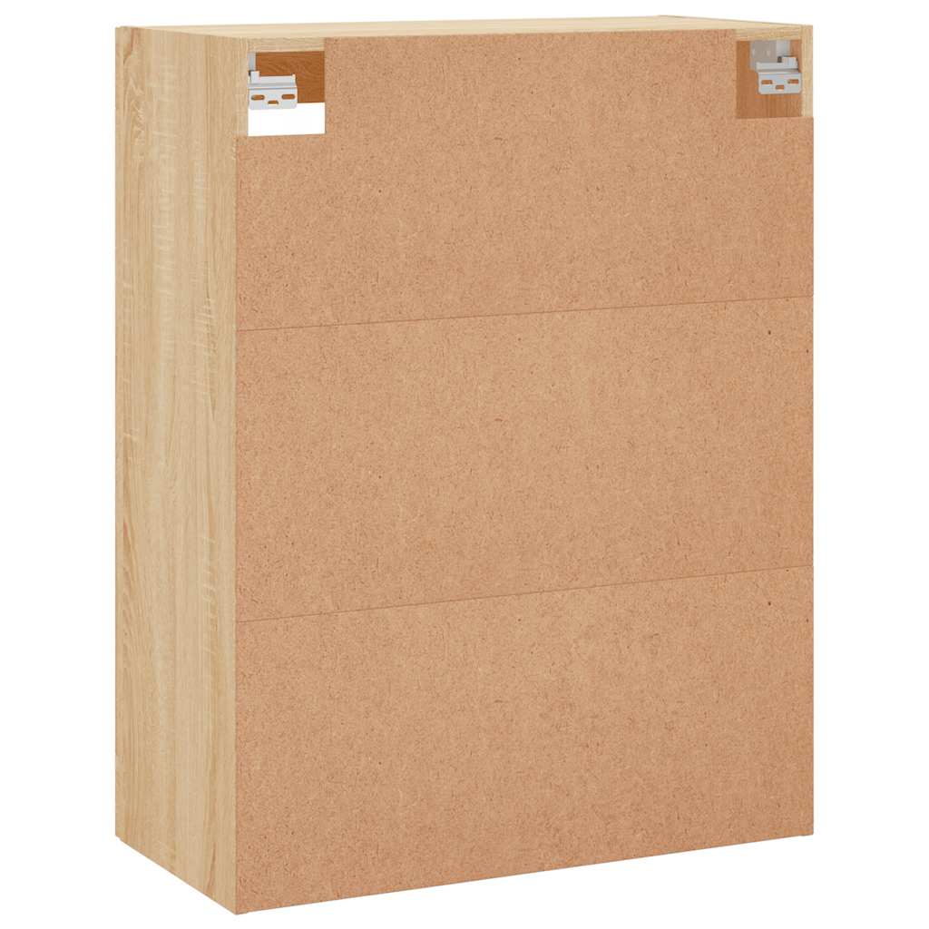 Bovenkast 69,5x34x90 cm sonoma eikenkleurig is nu te koop bij PeponiXL, paradijselijk wonen!
