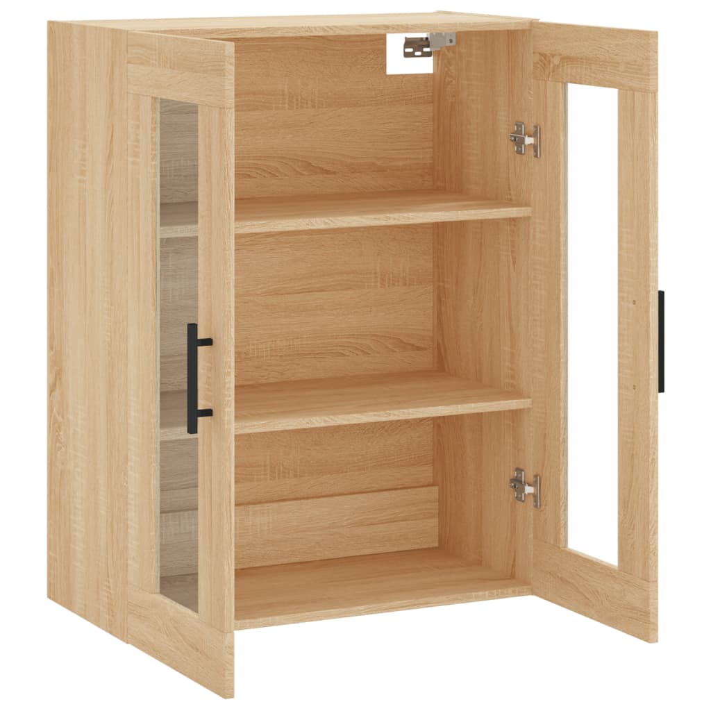 Bovenkast 69,5x34x90 cm sonoma eikenkleurig is nu te koop bij PeponiXL, paradijselijk wonen!