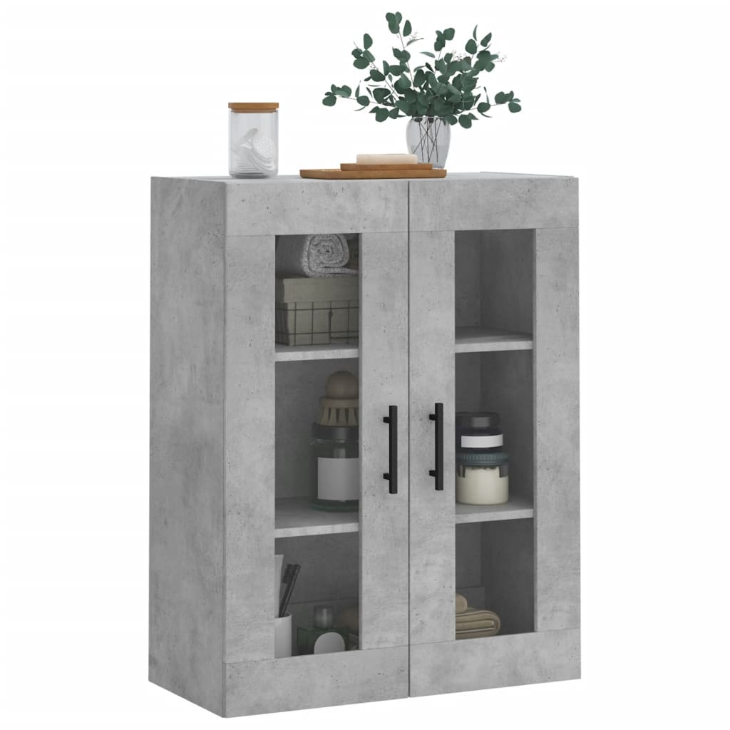 Bovenkast 69,5x34x90 cm betongrijs is nu te koop bij PeponiXL, paradijselijk wonen!