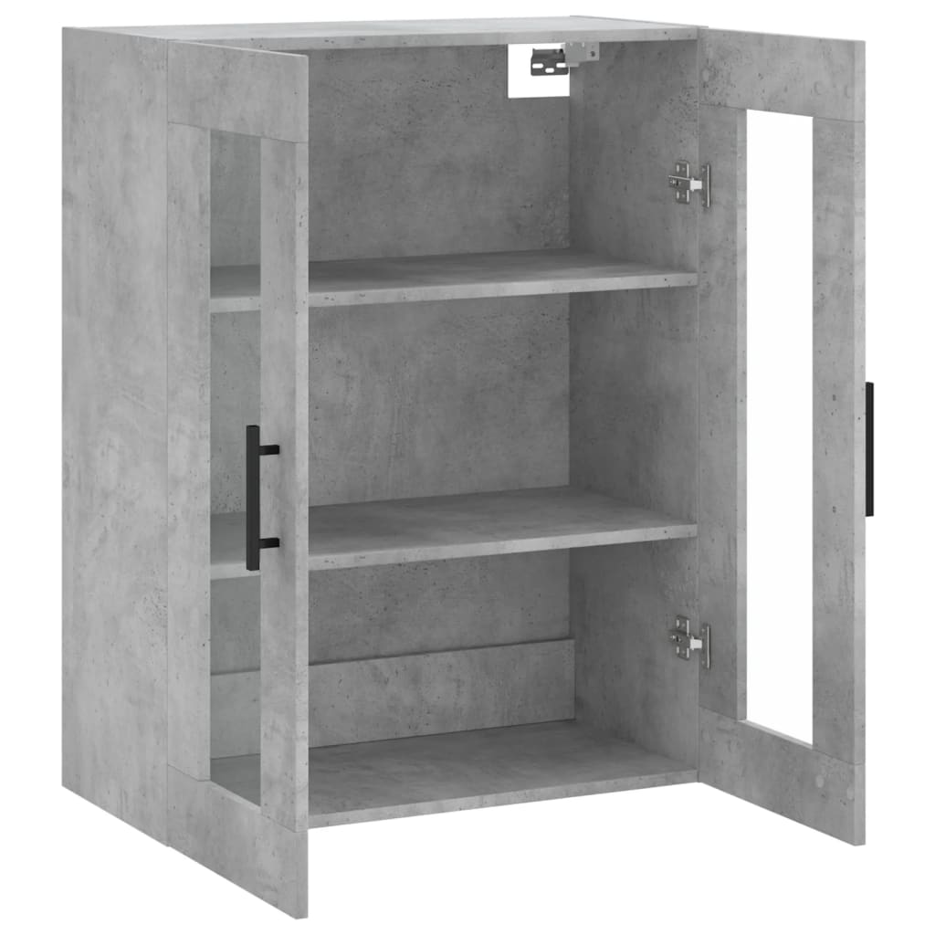 Bovenkast 69,5x34x90 cm betongrijs is nu te koop bij PeponiXL, paradijselijk wonen!