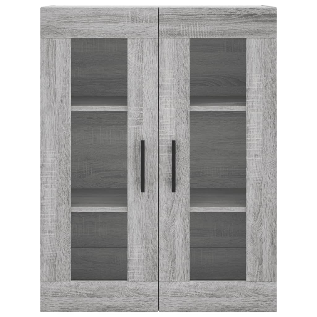 Bovenkast 69,5x34x90 cm grijs sonoma eikenkleurig is nu te koop bij PeponiXL, paradijselijk wonen!