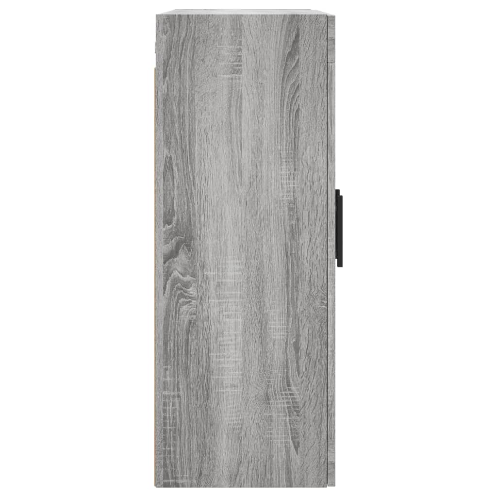Bovenkast 69,5x34x90 cm grijs sonoma eikenkleurig is nu te koop bij PeponiXL, paradijselijk wonen!