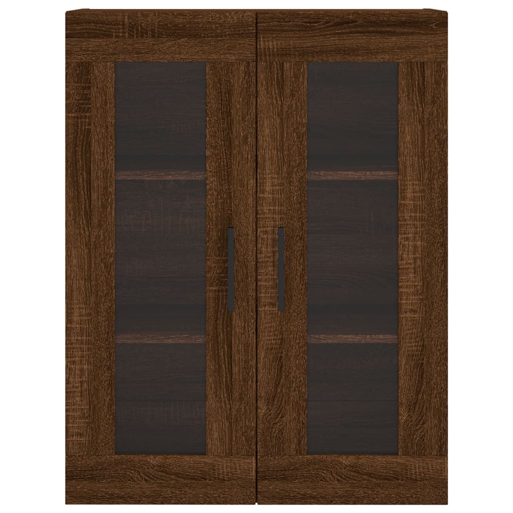 Bovenkast 69,5x34x90 cm bruin eikenkleur is nu te koop bij PeponiXL, paradijselijk wonen!