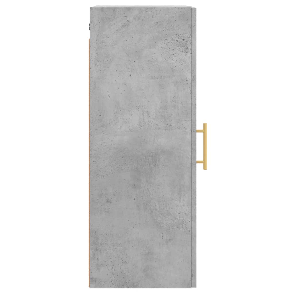 Bovenkast 34,5x34x90 cm betongrijs is nu te koop bij PeponiXL, paradijselijk wonen!
