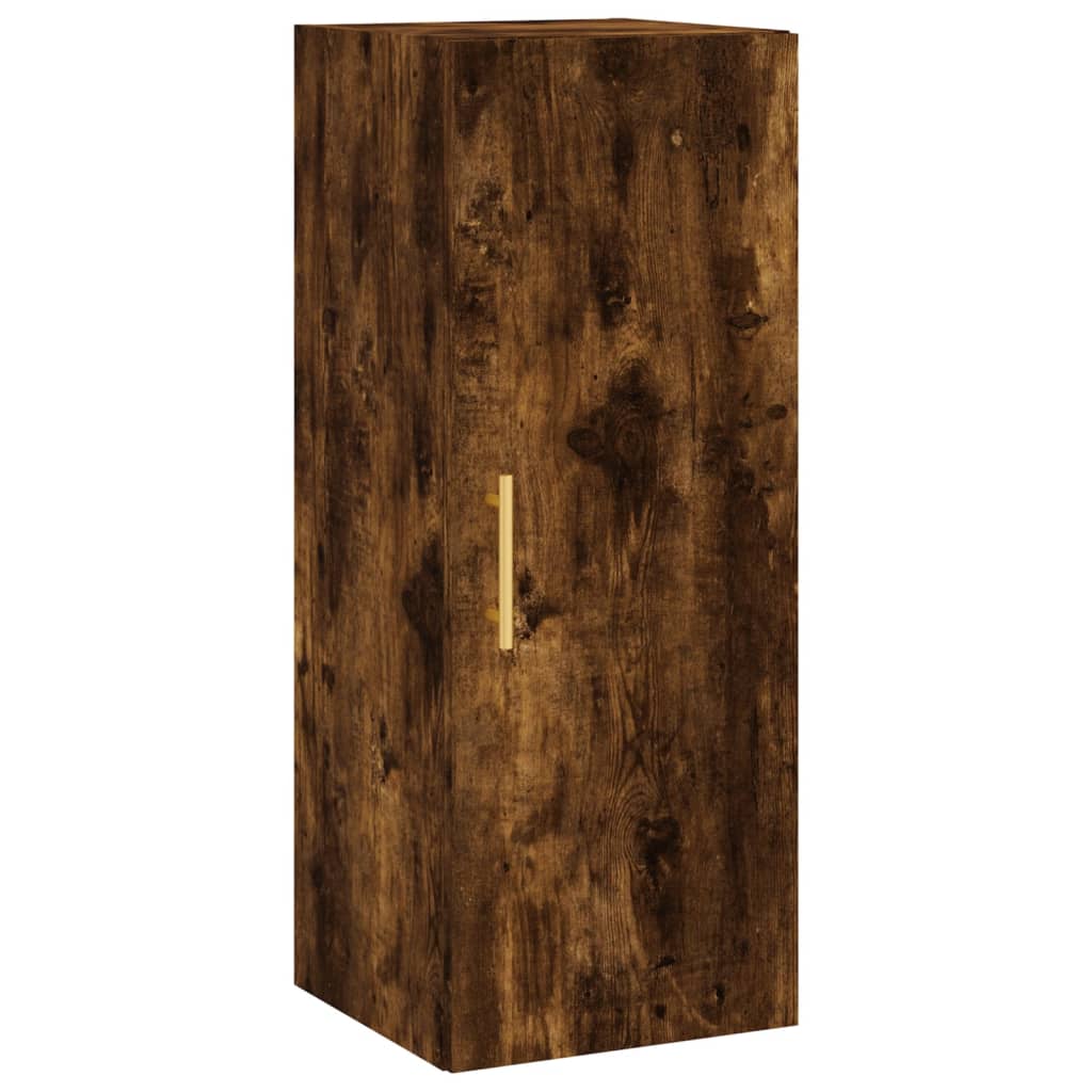 Bovenkast 34,5x34x90 cm gerookt eikenkleurig is nu te koop bij PeponiXL, paradijselijk wonen!