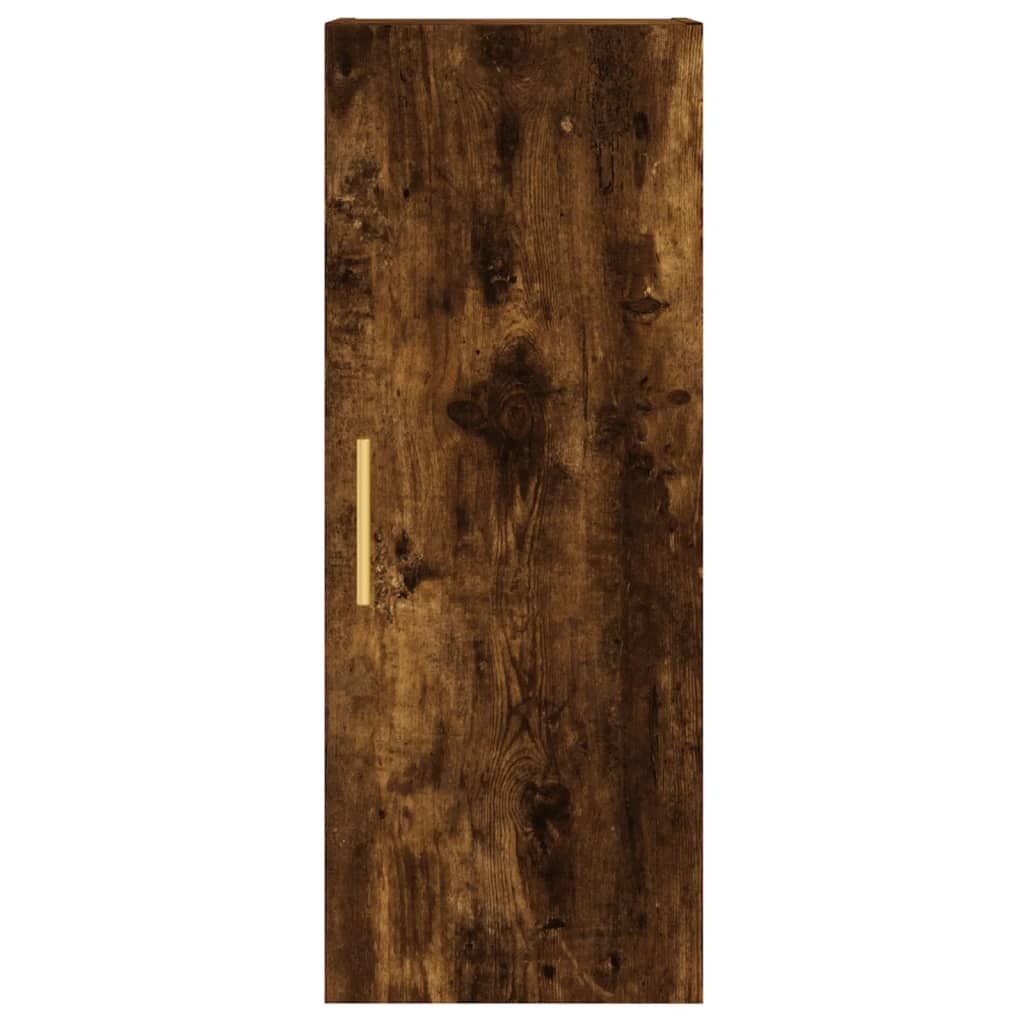 Bovenkast 34,5x34x90 cm gerookt eikenkleurig is nu te koop bij PeponiXL, paradijselijk wonen!