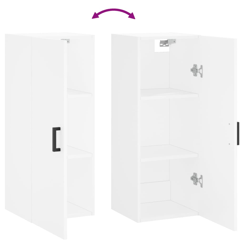 Bovenkast 34,5x34x90 cm wit is nu te koop bij PeponiXL, paradijselijk wonen!