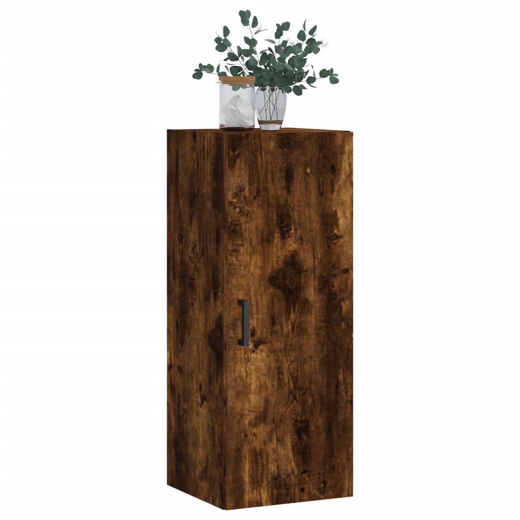 Bovenkast 34,5x34x90 cm gerookt eikenkleurig is nu te koop bij PeponiXL, paradijselijk wonen!