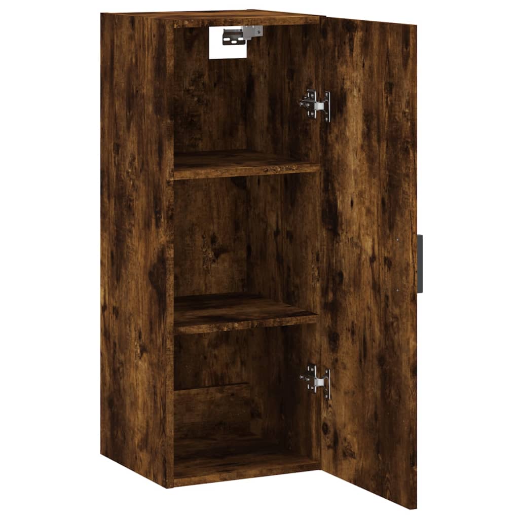 Bovenkast 34,5x34x90 cm gerookt eikenkleurig is nu te koop bij PeponiXL, paradijselijk wonen!