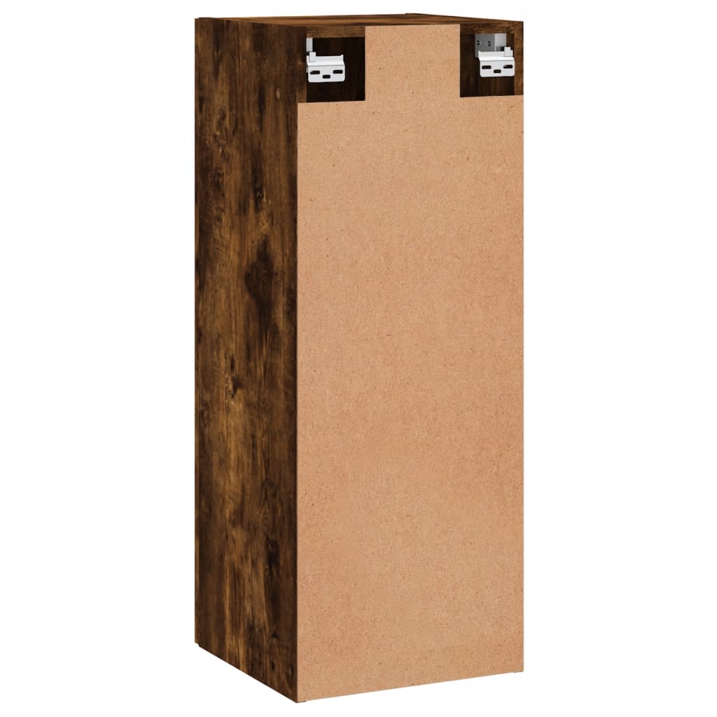 Bovenkast 34,5x34x90 cm gerookt eikenkleurig is nu te koop bij PeponiXL, paradijselijk wonen!