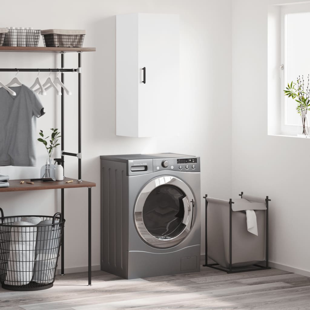 Bovenkast 34,5x34x90 cm wit is nu te koop bij PeponiXL, paradijselijk wonen!