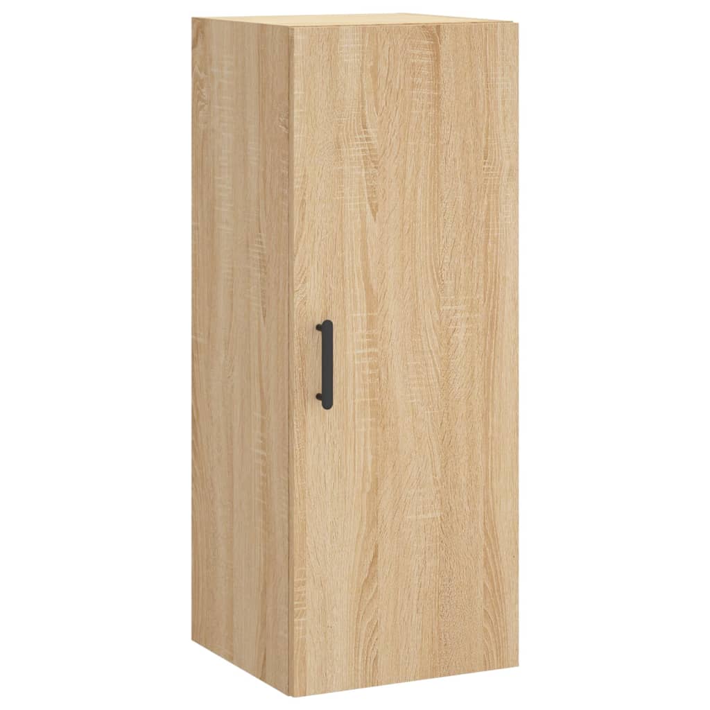 Bovenkast 34,5x34x90 cm sonoma eikenkleurig is nu te koop bij PeponiXL, paradijselijk wonen!
