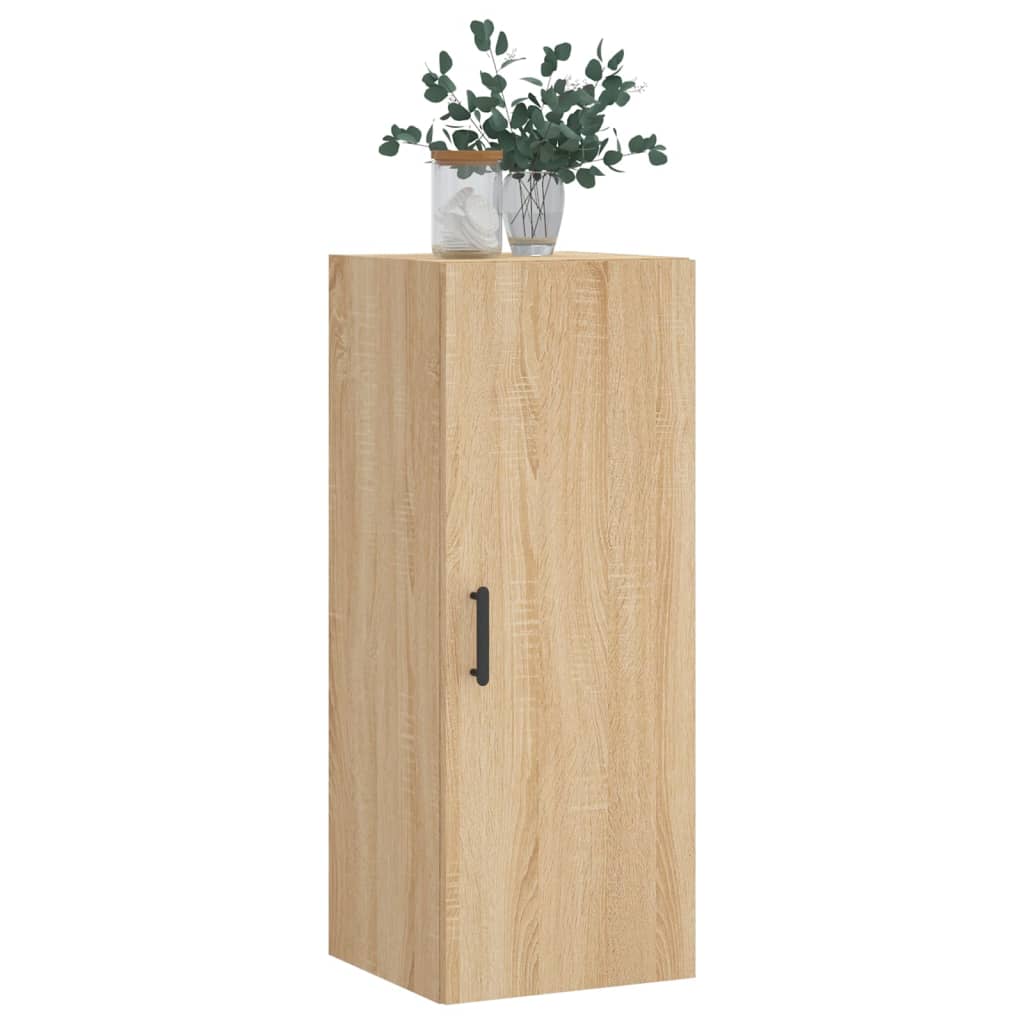 Bovenkast 34,5x34x90 cm sonoma eikenkleurig is nu te koop bij PeponiXL, paradijselijk wonen!