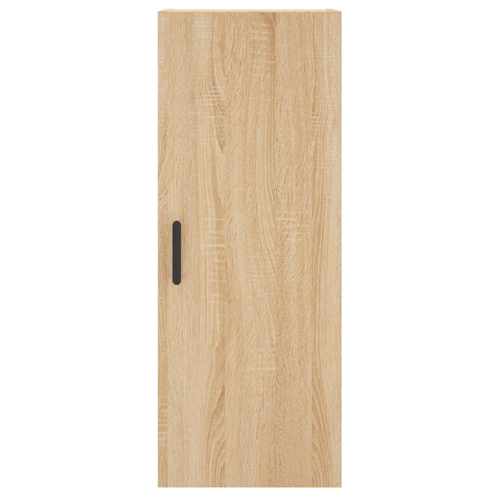 Bovenkast 34,5x34x90 cm sonoma eikenkleurig is nu te koop bij PeponiXL, paradijselijk wonen!