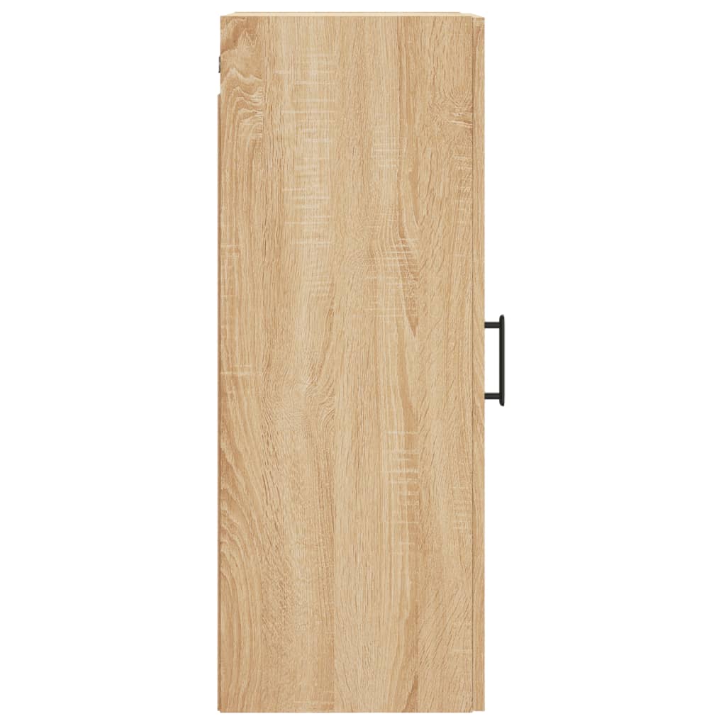 Bovenkast 34,5x34x90 cm sonoma eikenkleurig is nu te koop bij PeponiXL, paradijselijk wonen!